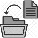 Transferencia de datos  Icono