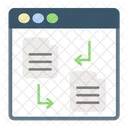 Transferencia de datos  Icono