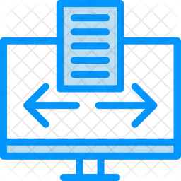 Transferencia de datos  Icono