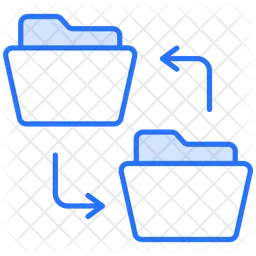 Transferencia de datos  Icono