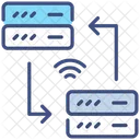 Transferencia de datos  Icono