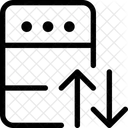 Transferencia De Datos Del Servidor Transferencia De Bases De Datos Transferencia Del Servidor Icono