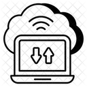 Transferencia de datos en la nube  Icono