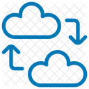 Transferencia De Datos En La Nube Computacion En La Nube Nube Icon