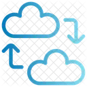 Transferencia De Datos En La Nube Computacion En La Nube Nube Icon