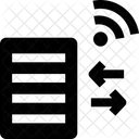 Transferencia De Datos Transferencia De Datos Inalambrica Transferencia De Datos Icon