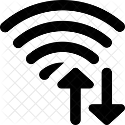 Transferencia de datos inalámbrica  Icono