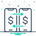 Transferencia De Dinero Dinero Transferencia Icono