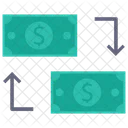 Transferencia De Dinheiro Transferencia De Dolar Dolar Ícone