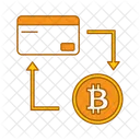 Transferencia De Dinheiro Cartao Para Bitcoin Transferencia Ícone