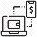 Transferência de dinheiro  Ícone