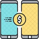 Transferencia De Fondos En Linea Finanzas Pago En Linea Icono