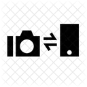 Transferencia De Imagenes Emparejamiento Camara Icono