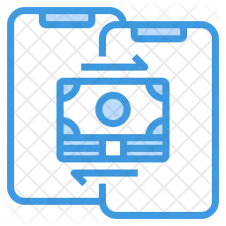 Transferencia de moneda  Icono