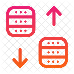 Transferência de servidor  Ícone