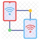 Transferencia de teléfono inteligente  Icono