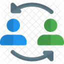 Transferencia De Usuario Troca De Usuario Transferencia De Funcionario Ícone