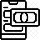 Transferencia en línea  Icono