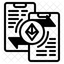 Transferencia de ethereum  Icon