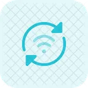 Transferencia Inalambrica Transferencia Wifi Transferencia De Datos Inalambrica Icon