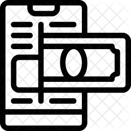Transferência móvel  Ícone