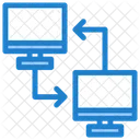 Transferencia de computadora  Icono