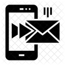 Transferer Un Message Envoyer Un Message Message Mobile Icon