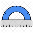 Transferidor Ferramenta De Geometria Equipamento De Geometria Ícone