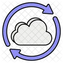 Transferir datos de la nube  Icon