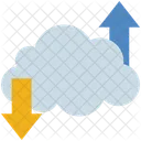 Cloud Computing Transferring Icon