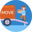 Moving Export Icon