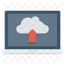 Transfert Cloud Telechargement Cloud Transmission De Donnees Icon