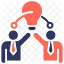 Transfert De Connaissances Partage Connaissances Icône