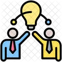 Transfert De Connaissances Partage Connaissances Icône