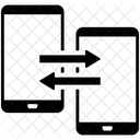 Donnees Transfert Partage Icône