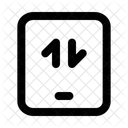 Transfert De Donnees De La Tablette Connexion Donnees Icon