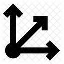 変換 D 軸 アイコン