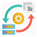 Transformación de datos  Icono