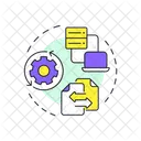 Producto Datos Transformacion Icono