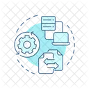 Transformación de datos de productos  Icono