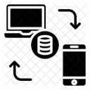 Flechas Intercambio De Datos Compartir Datos Icon