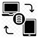 Flechas Intercambio De Datos Compartir Datos Icon