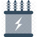 Transformador de electricidad  Icono