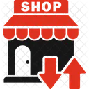 Transformation Store Store Market Icon