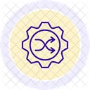 Transformational Guide Line Icon Icon