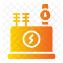 Transformator Leistung Energie Spannung Elektronik Hochspannung Elektrizitat Symbol