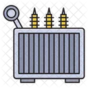 Transformator Energie Leistung Symbol