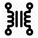 Transformator Wechselstrom Spannung Symbol