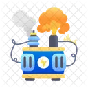 Transformer Explosion Burst Blasting Icon