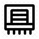 Coil Electrical Component Outlined Icon